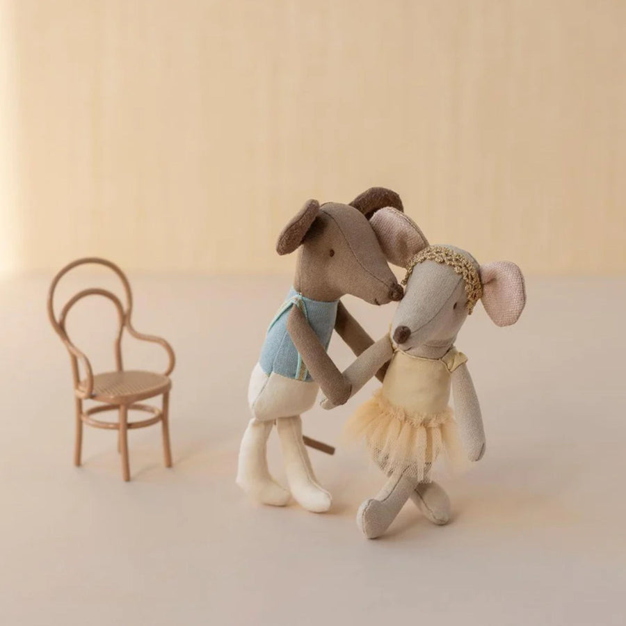 Maileg Ballet Dancer Mouse with Stand (Juliet - Big Sister)