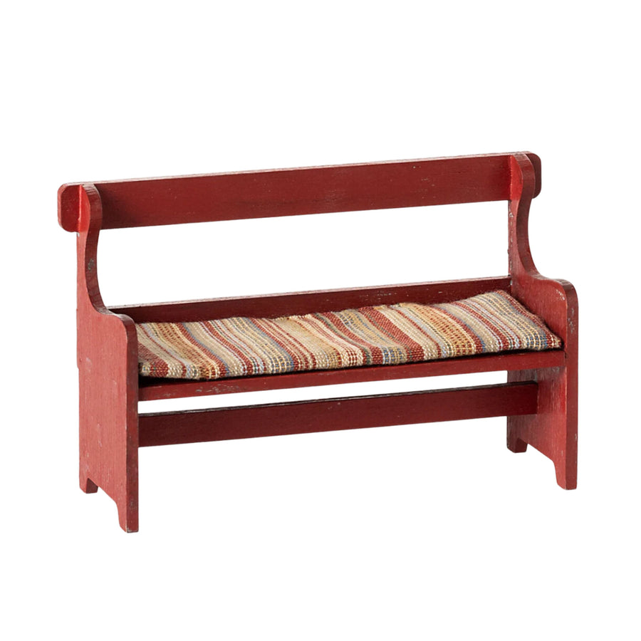 Maileg Red Bench (Mouse)