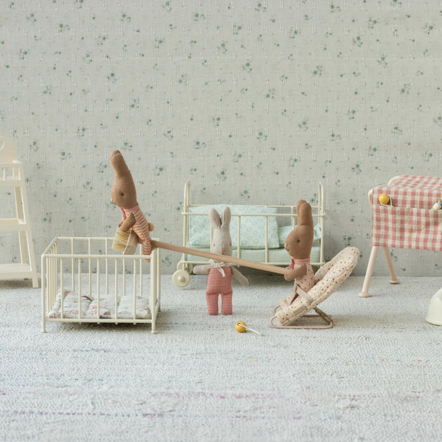 Maileg MY Rabbit (Red Check)