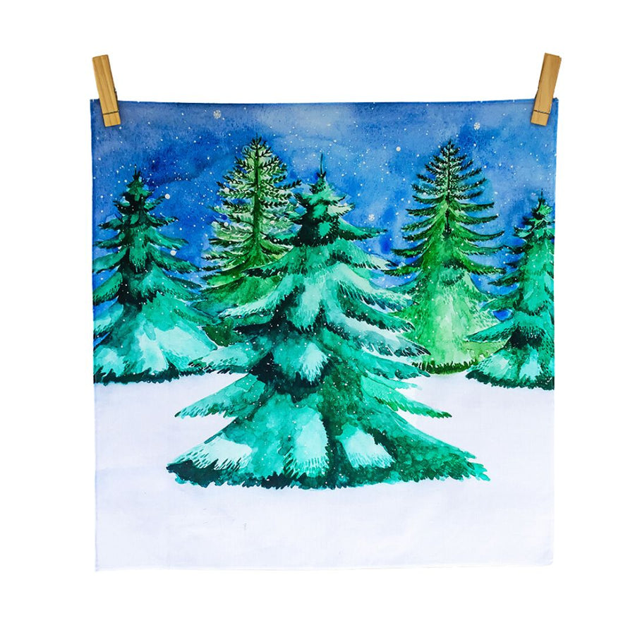 Wonderie "The Christmas Pine" Holiday Vegan Play Cloth