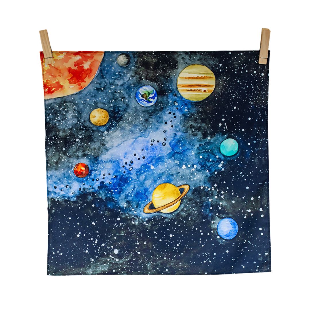 "Solar System" Vegan Play Cloth
