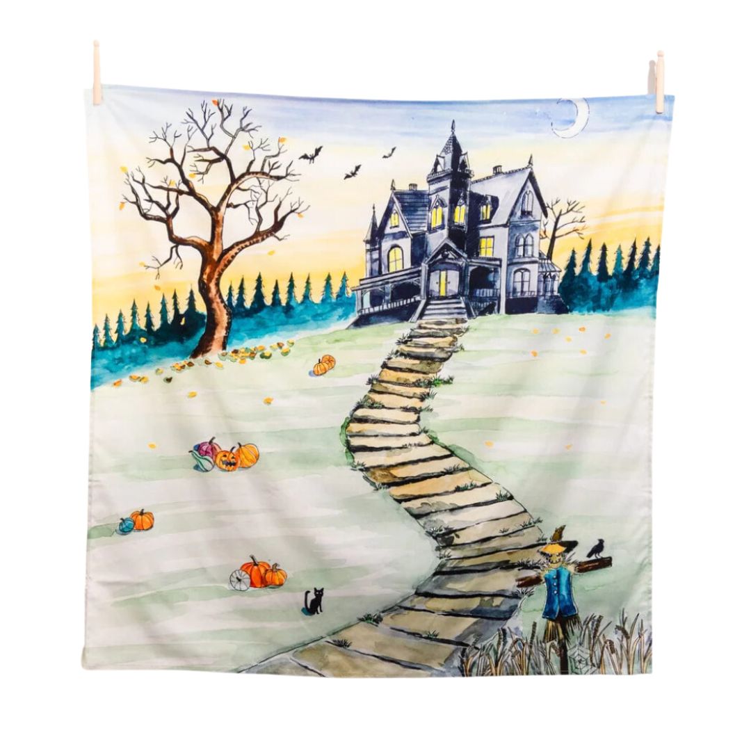 "Trick or Treat" Halloween Vegan Play Cloth