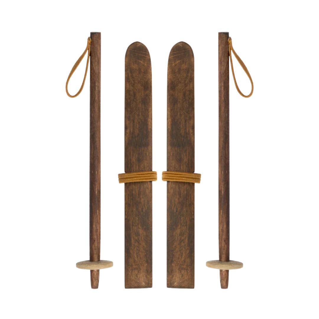 Maileg Skis and Ski Poles (Big Sister/Brother Mouse)