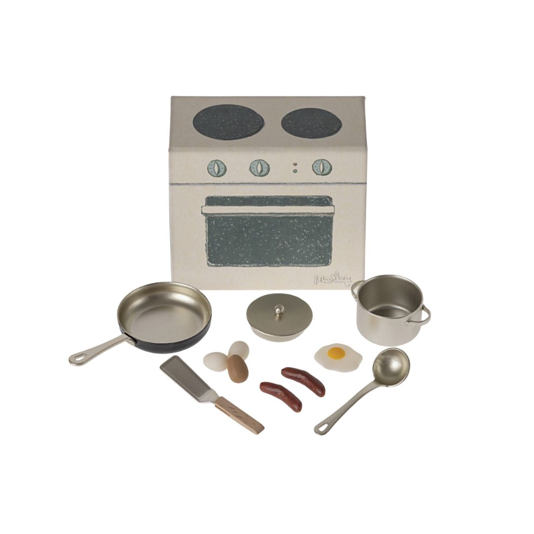 Maileg Breakfast Cooking Set (Mouse)