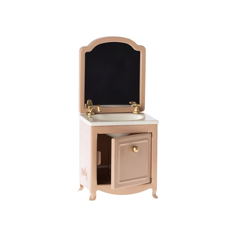 Maileg Sink Dresser with Mirror - Powder (Mouse)