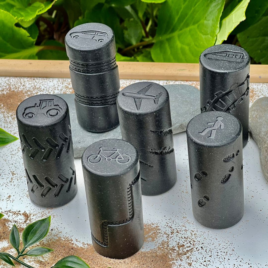 Play Dough Rollers & Stamp Set (Transport)