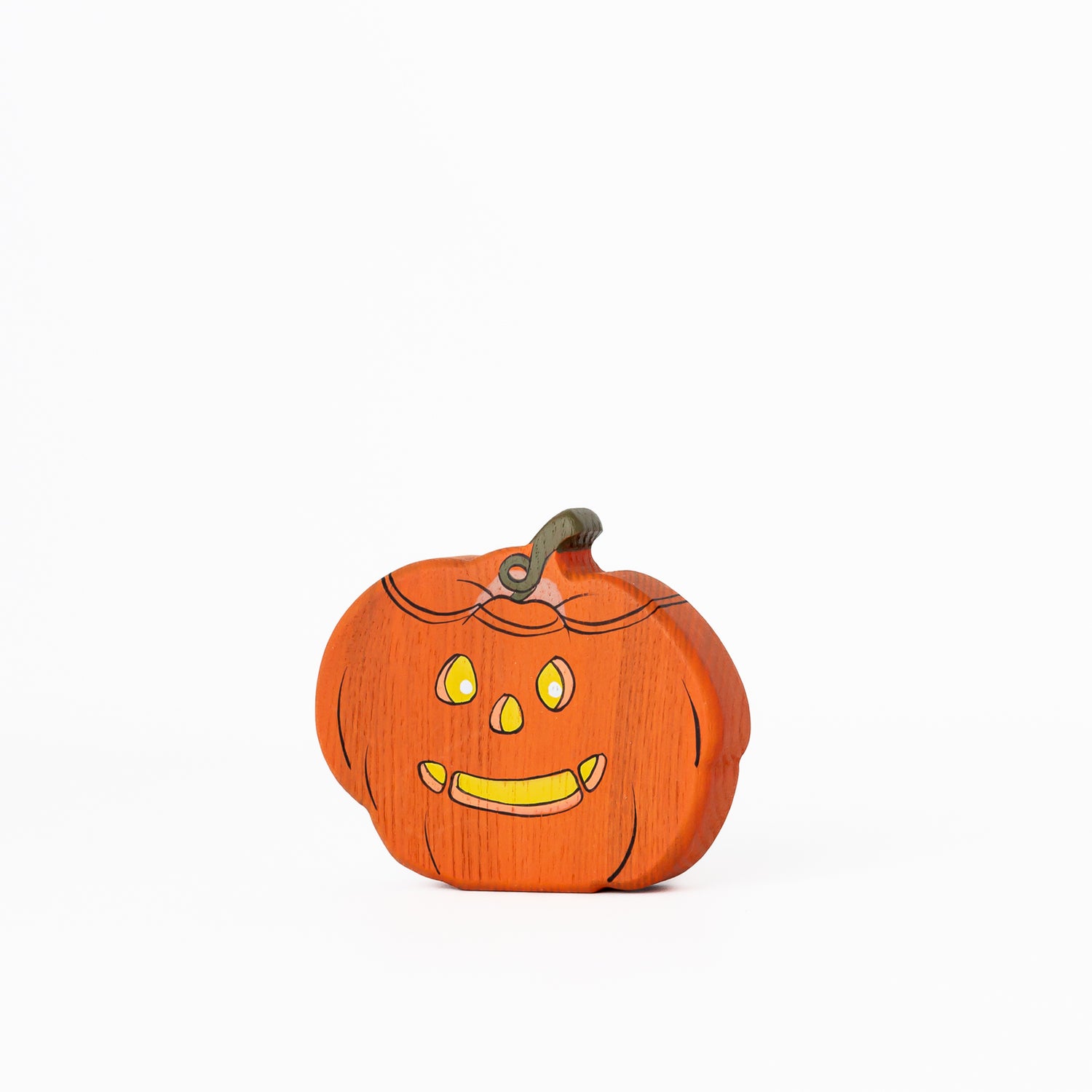 Jack-O'-Lantern | Wooden Halloween Toy