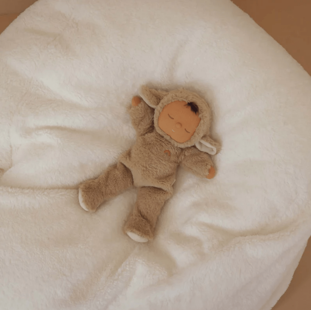 Olli Ella Rattan Cozy Dinkum Doll (Lamby Pip) by Olli Ella Wamble Walker: Handmade Rattan Toy for Toddlers | Sustainable Kids' Decor