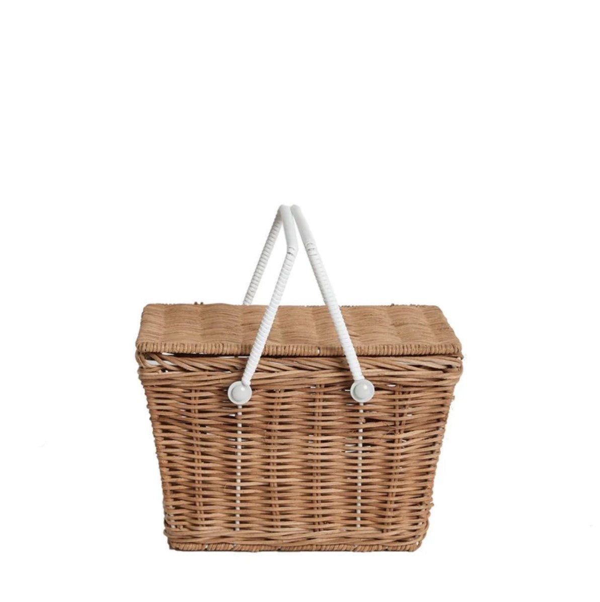 Olli Ella Rattan Rattan Piki Basket (Natural) by Olli Ella Eco-Friendly Handmade Rattan Piki Basket I The Playful Peacock
