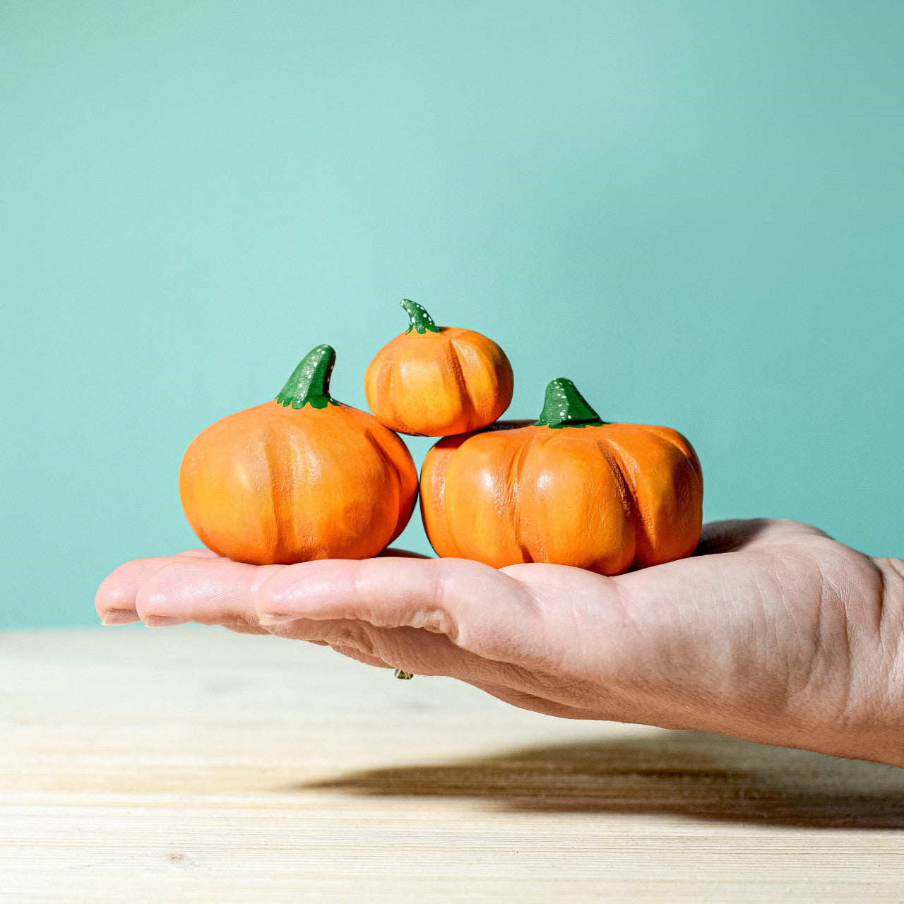 PRE-ORDER Pumpkin Set (3 pcs) | Wooden Toy