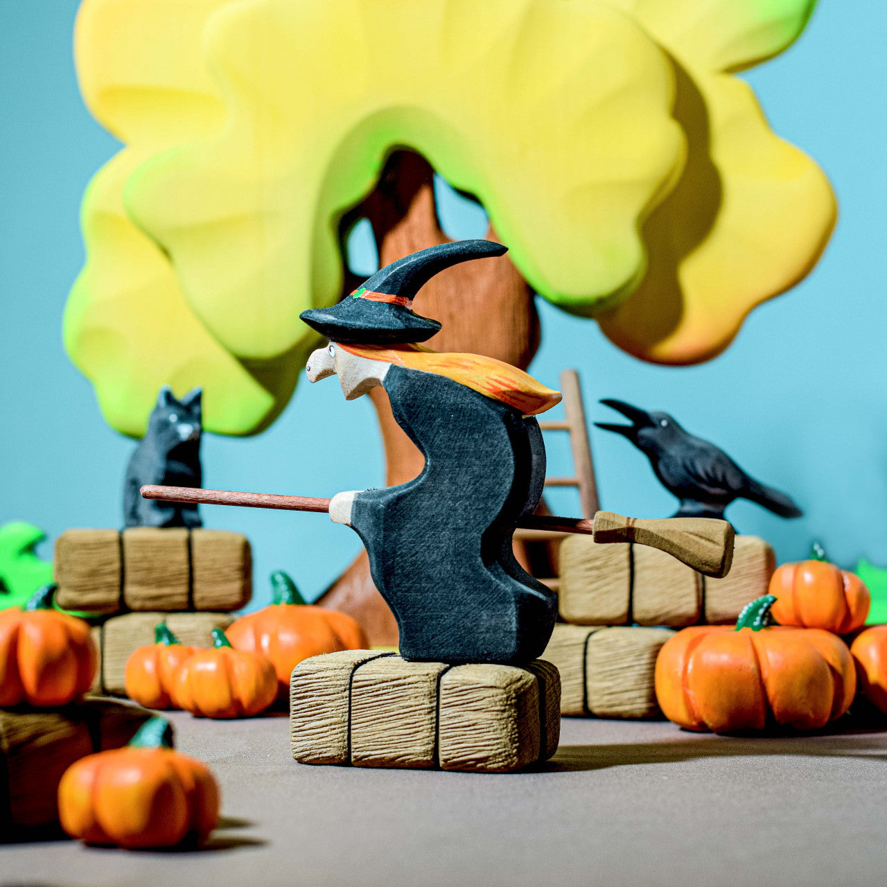 PRE-ORDER Pumpkin Set (3 pcs) | Wooden Toy