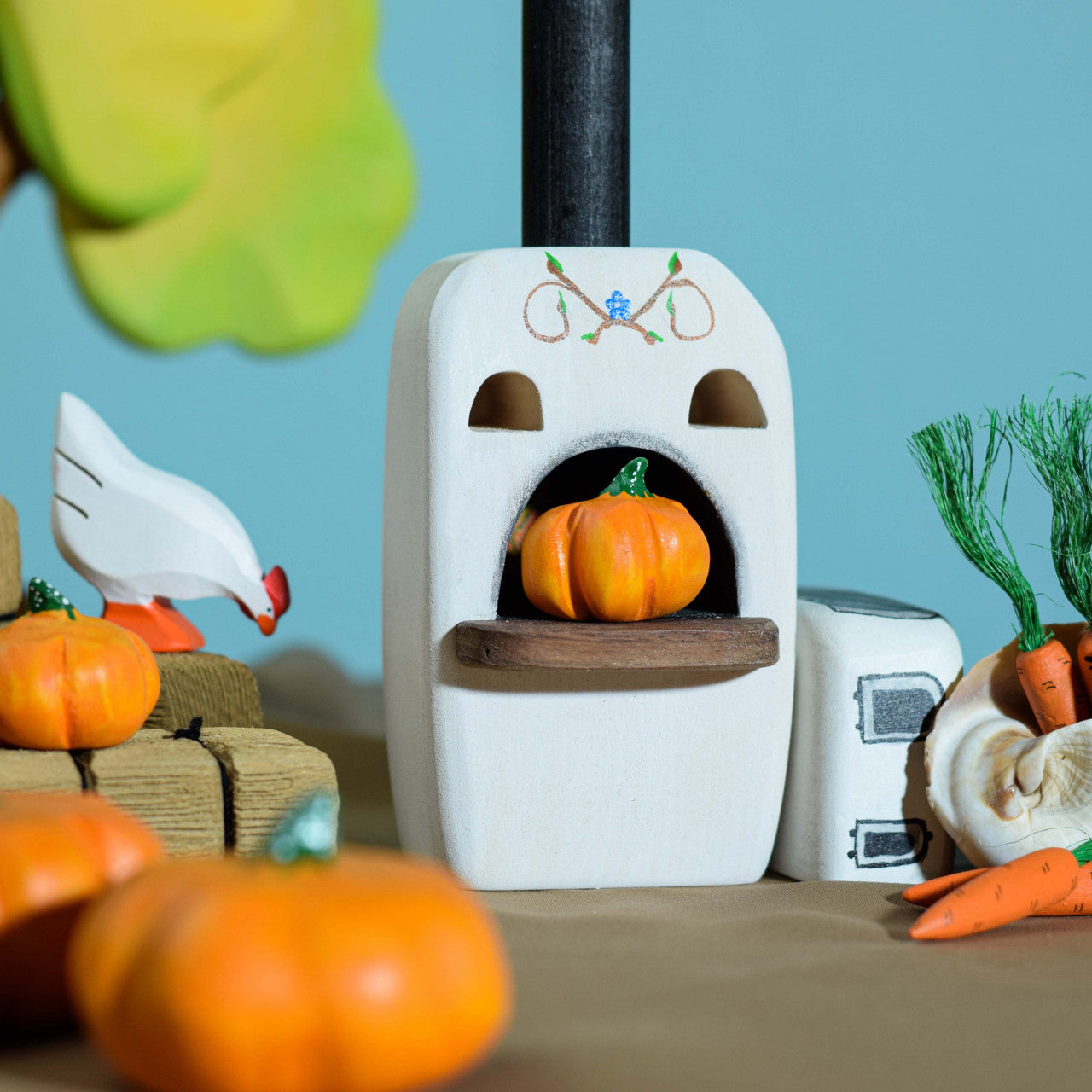 PRE-ORDER Pumpkin Set (3 pcs) | Wooden Toy