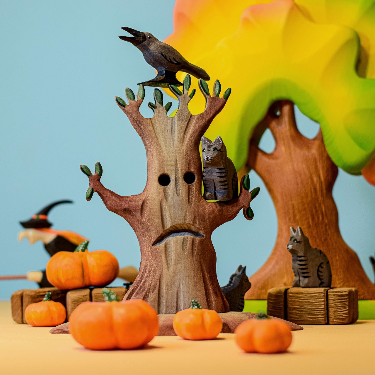 PRE-ORDER Pumpkin Set (3 pcs) | Wooden Toy