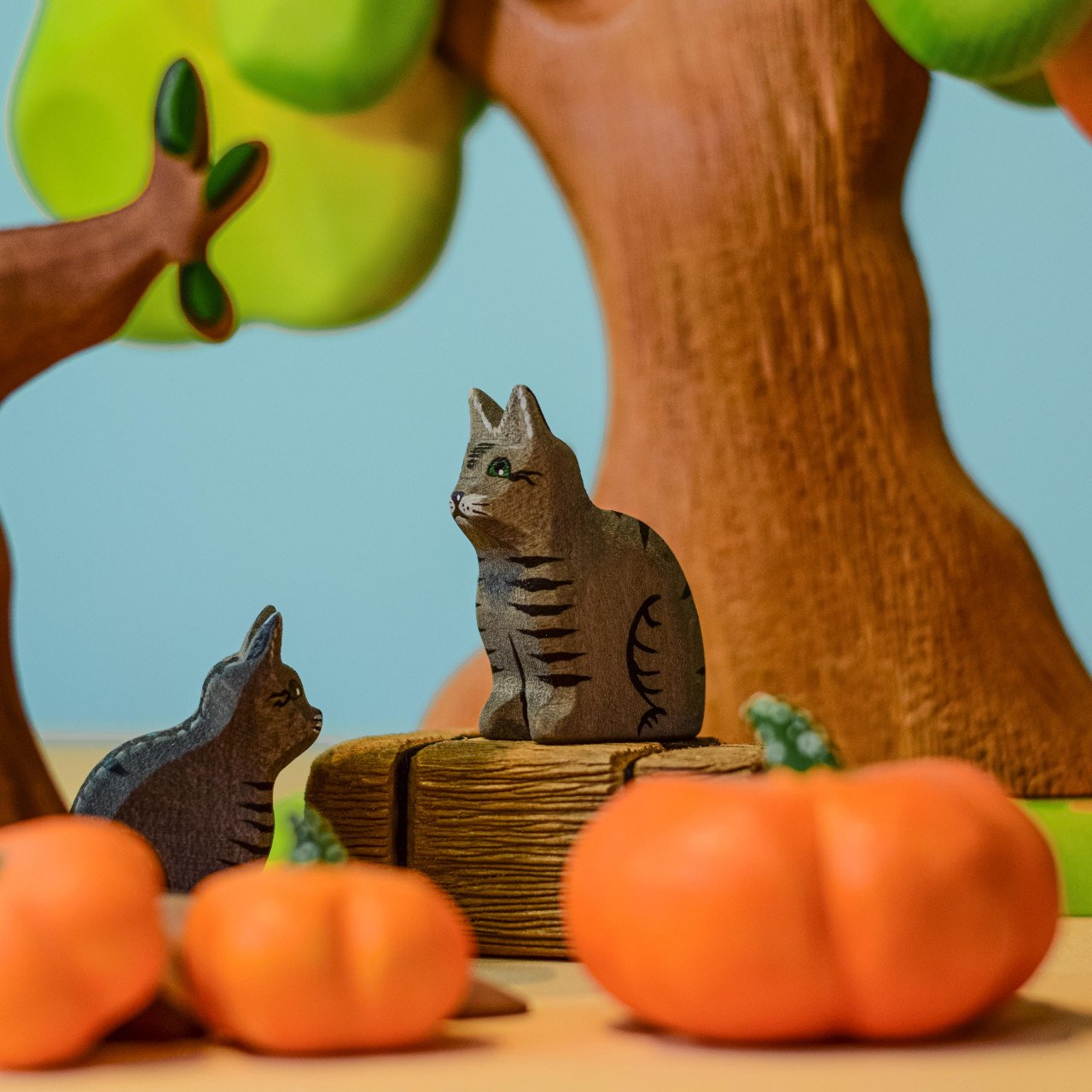 PRE-ORDER Pumpkin Set (3 pcs) | Wooden Toy