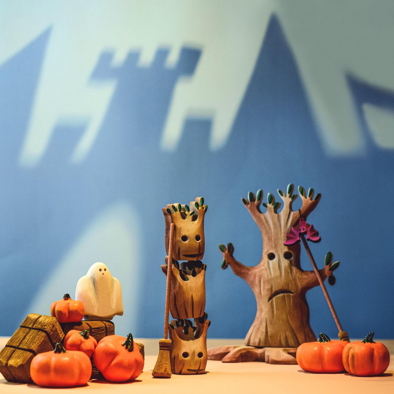 PRE-ORDER Pumpkin Set (3 pcs) | Wooden Toy