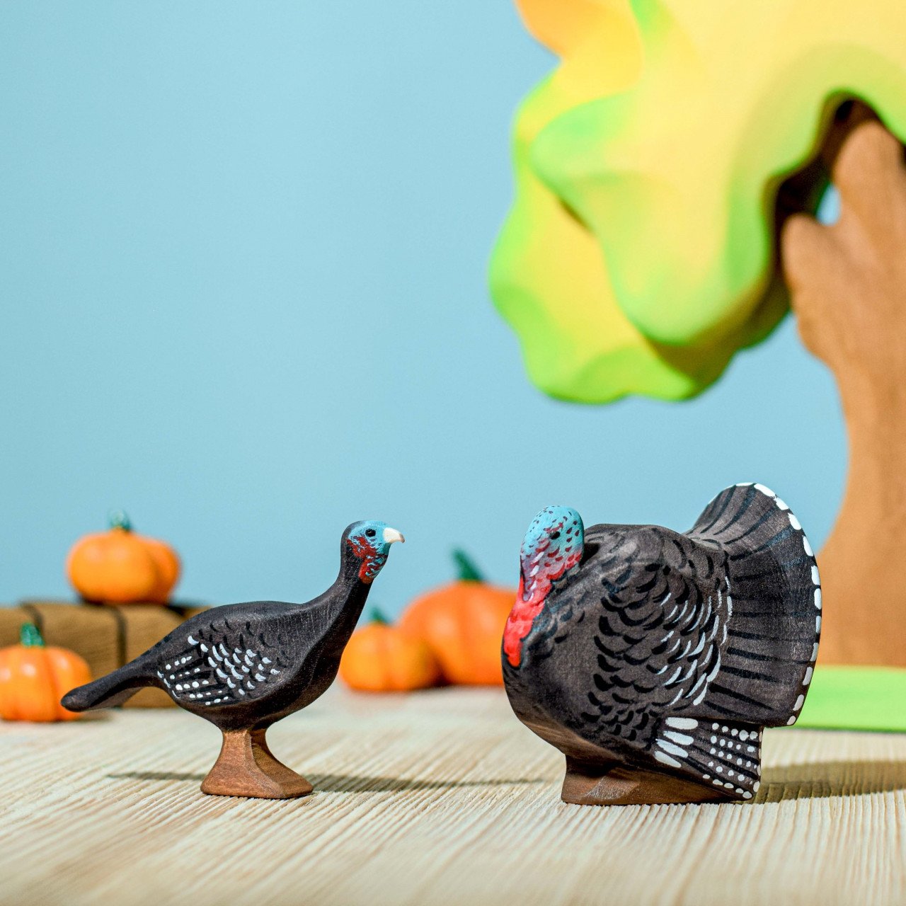 PRE-ORDER Pumpkin Set (3 pcs) | Wooden Toy