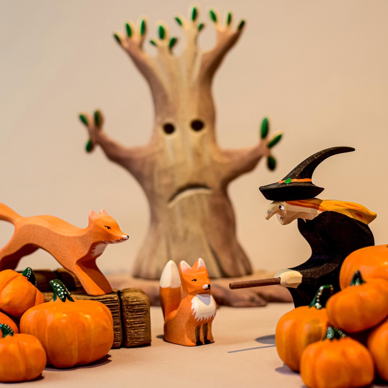 PRE-ORDER Pumpkin Set (3 pcs) | Wooden Toy