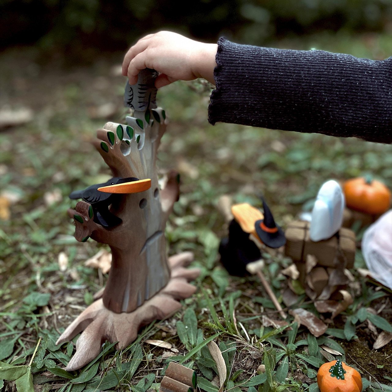 PRE-ORDER Pumpkin Set (3 pcs) | Wooden Toy