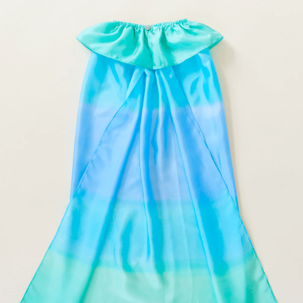 Sarah's Silks Dress Up Play Dress-Up Silk Play Cape (Sea)