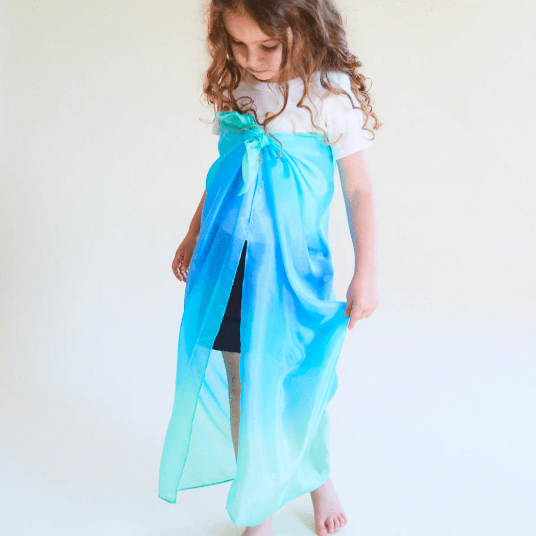 Sarah's Silks Play Silks Enchanted Play Silk - Sea
