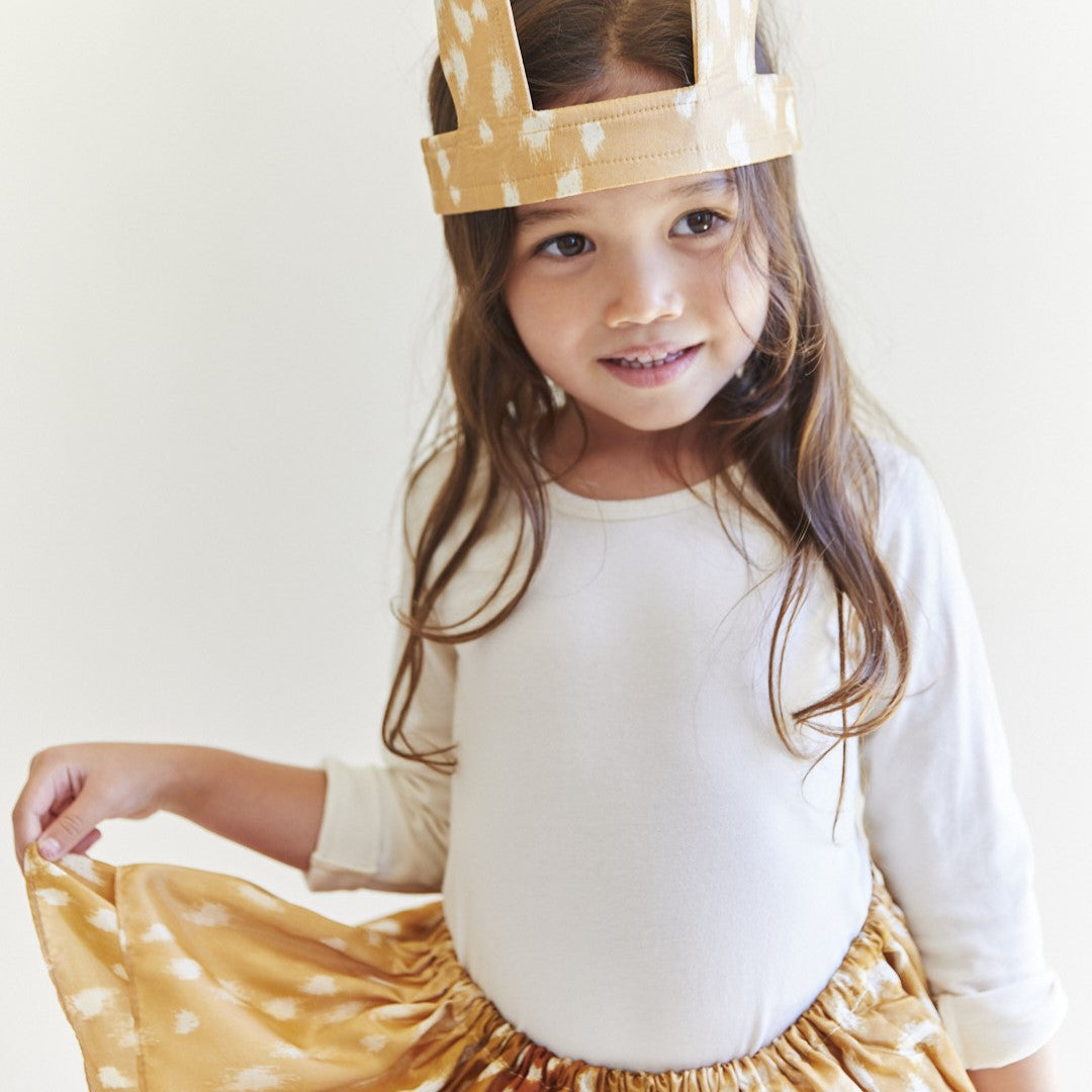Sarah's Silks Dress Up Play Fawn Dress-up Set by Sarah's Silks 100% Silk Tiger Dress Up Set | Kids Tiger Costume for Magical Play
