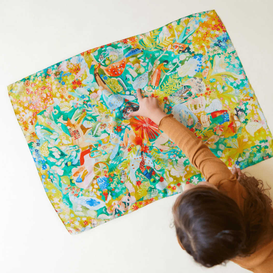 Sarah's Silks Dress Up Play Seek & Find Mandala Playsilk by Sarah's Silks
