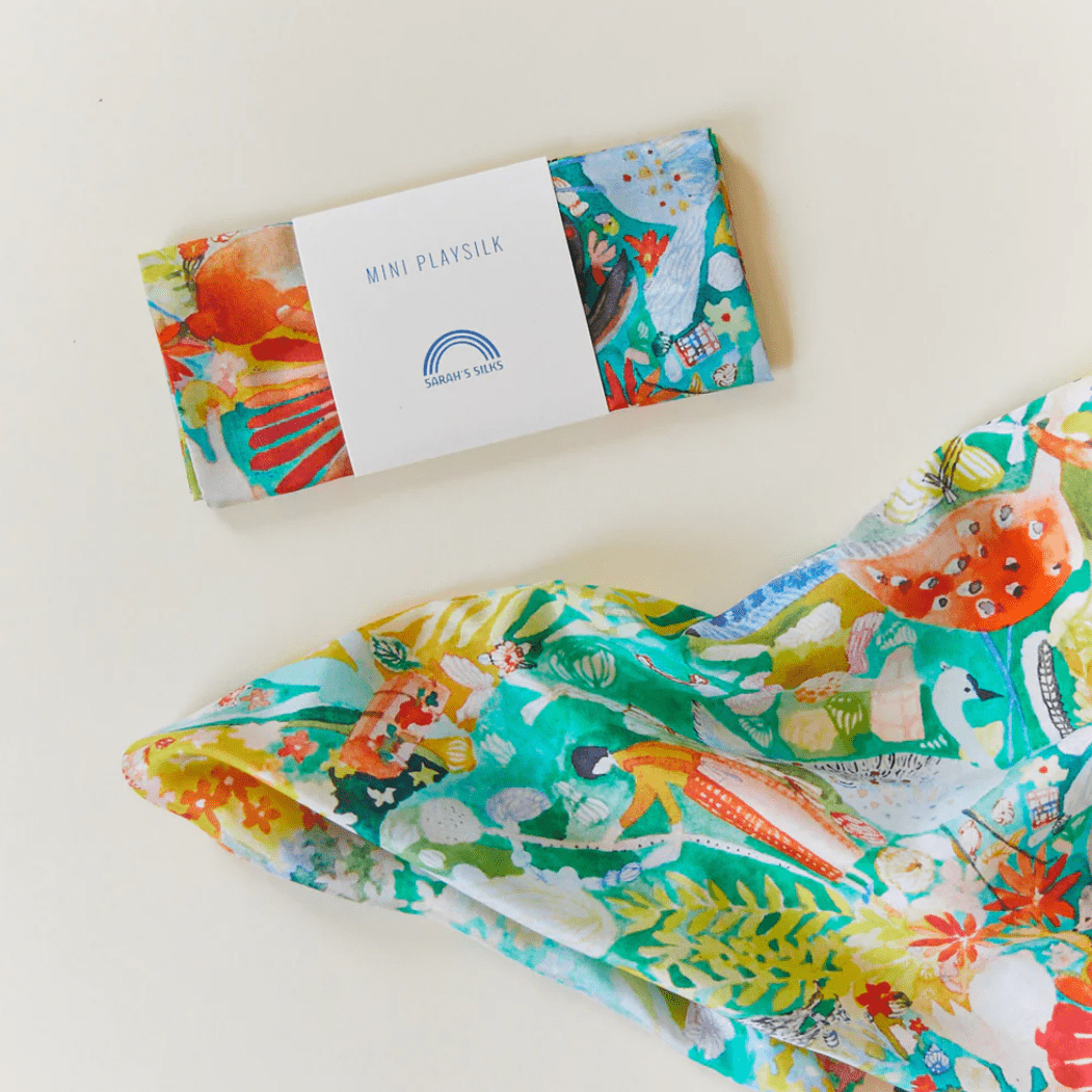 Sarah's Silks Dress Up Play Seek & Find Mandala Playsilk by Sarah's Silks