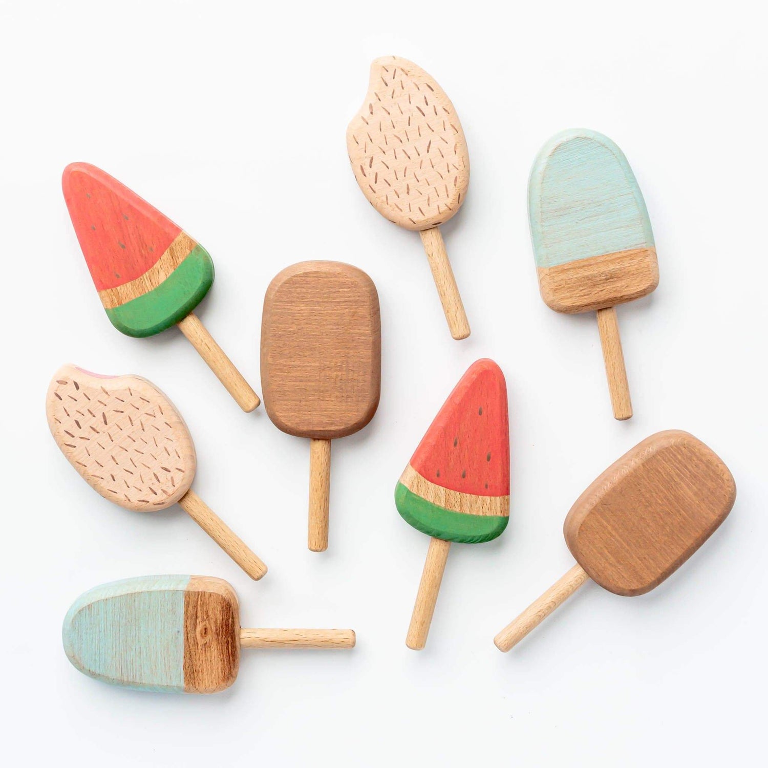 Handmade Wooden Popsicle