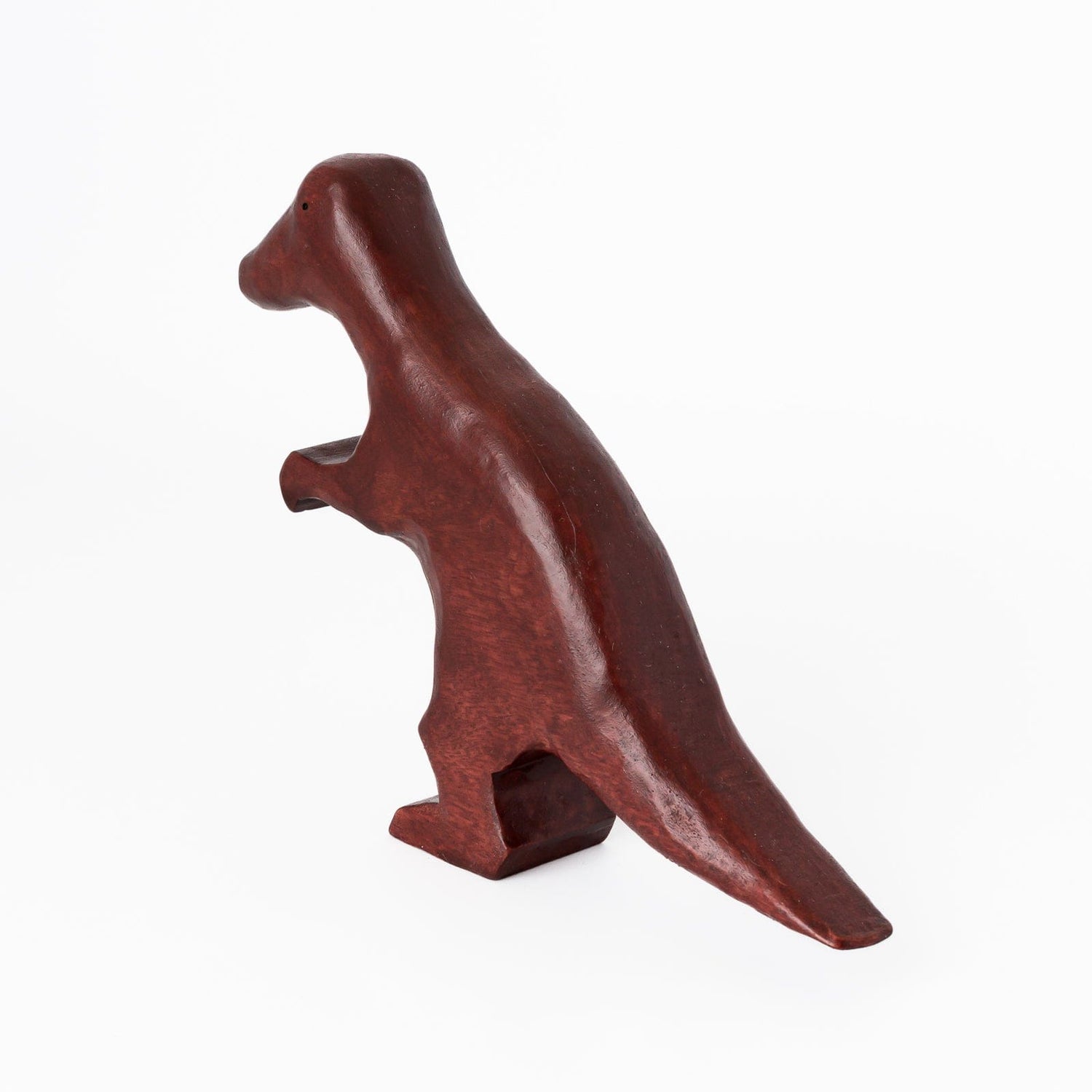 Bumbleberry Toys Wooden Animals "Tennyson T-Rex" Wooden Dinosaur Toy (Handmade in Canada)