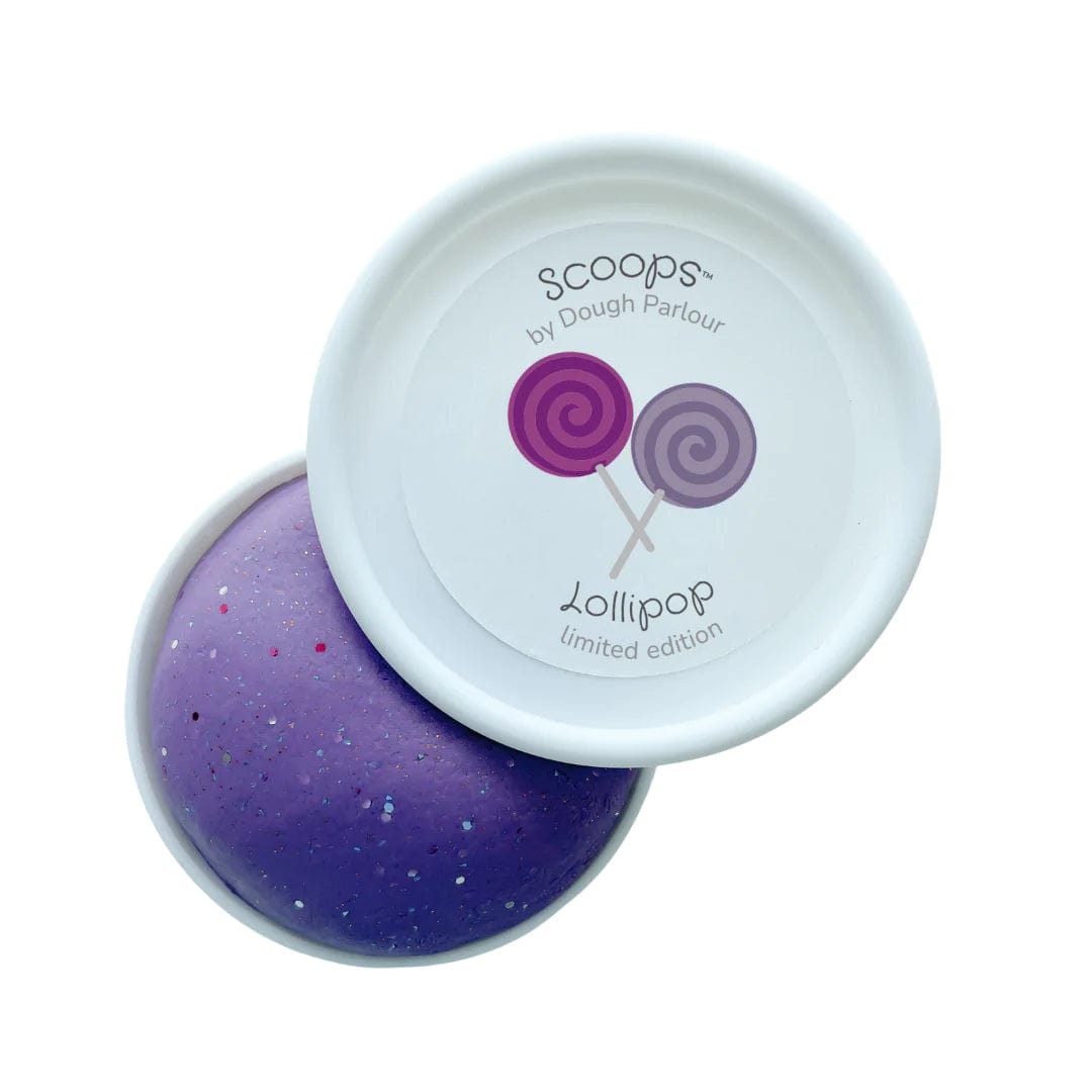 Dough Parlour Sensory Play Limited Edition Lolipop Glitter Dough (Made in Canada)