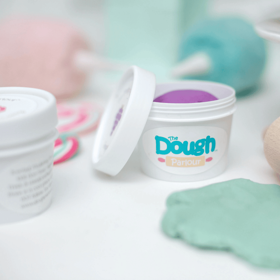 Dough Parlour Sensory Play Scoops® Grape Scented Dough (Made in Canada) Grape Dough | Handcrafted in Canada