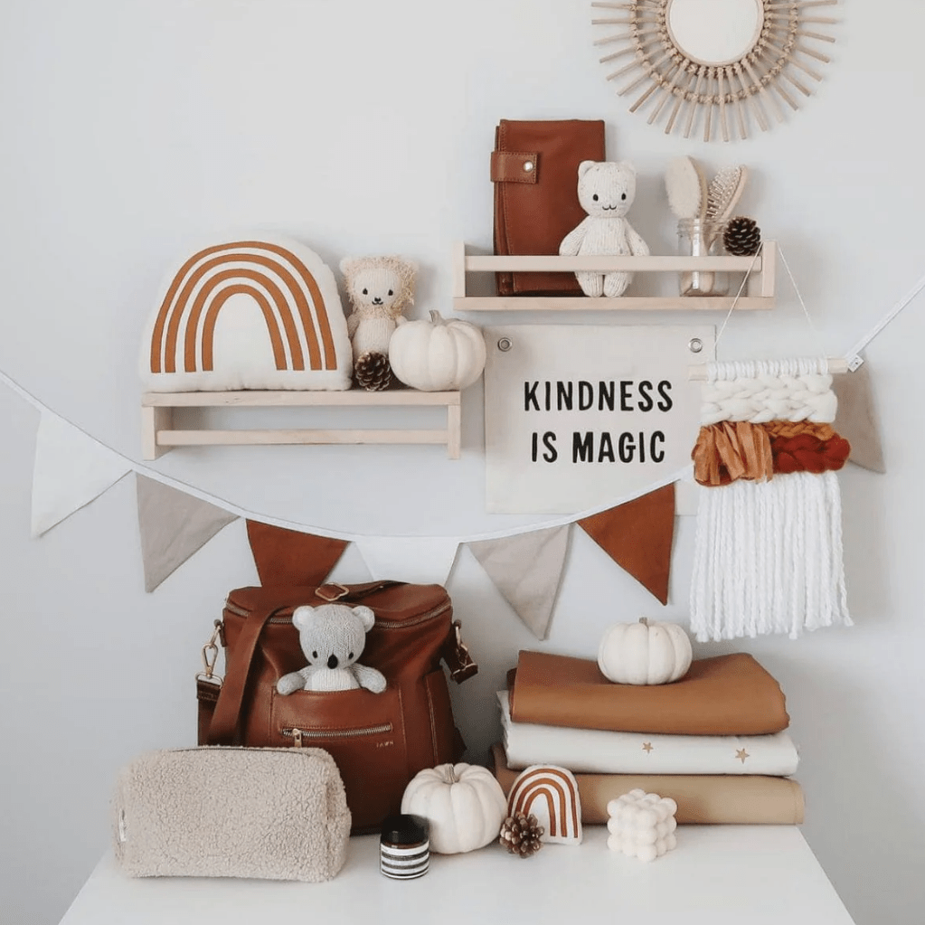 Imani Collective Décor "Kindness is Magic" Organic Canvas Banner