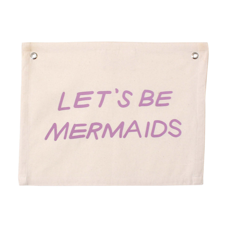 Imani Collective Décor Let's Be Mermaids Banner