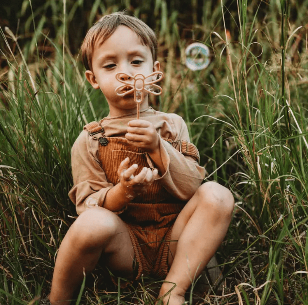 Kinfolk Pantry Sensory Play Dragon Fly Eco Bubble Wand