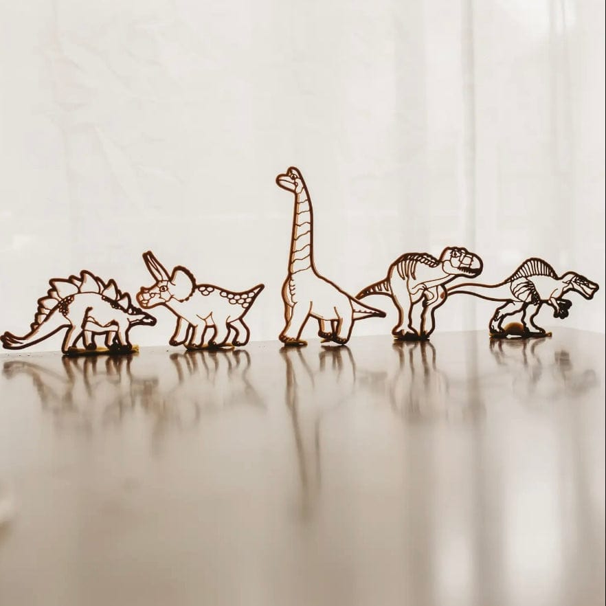 Kinfolk Pantry Sensory Play Large Diploducus Dinosaur Eco Cutter (Biodegradable Play Dough Cutter)