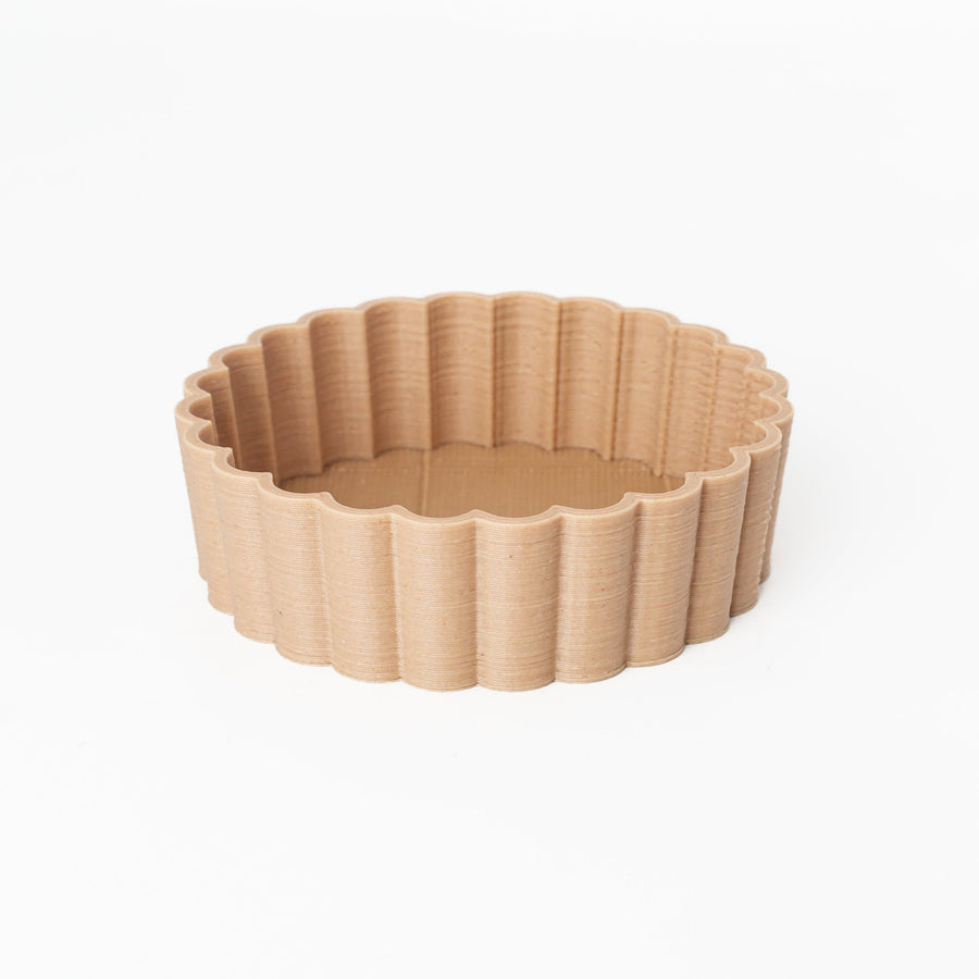 Kinfolk Pantry Sensory Play Large Play Pie Mould (Biodegradable Play Pie Eco Pan)