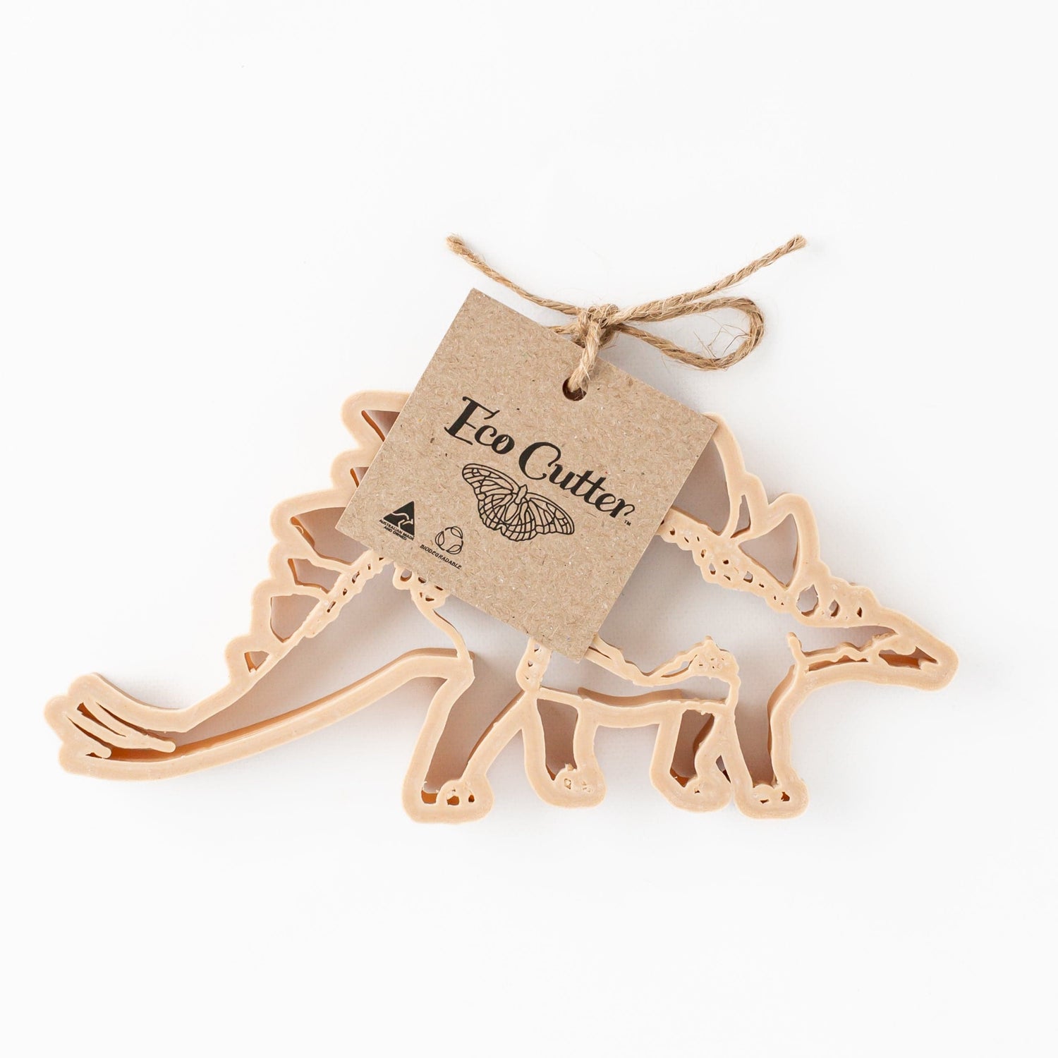Kinfolk Pantry Sensory Play Large Stegosaurus Dinosaur Eco Cutter (Biodegradable Play Dough Cutter)