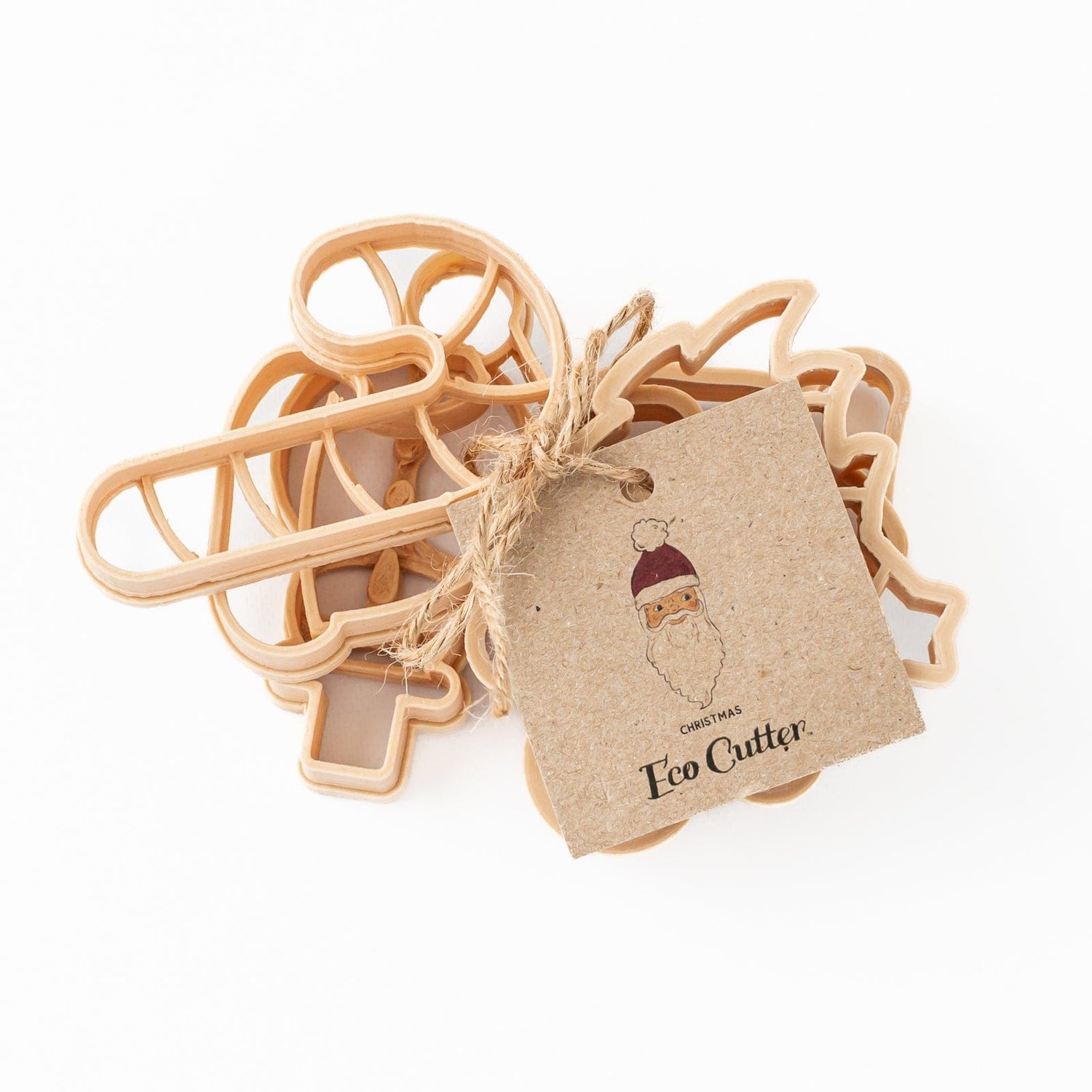 Kinfolk Pantry Sensory Play Mini Christmas Eco Cutter Set (Biodegradable Play Dough Cutters)