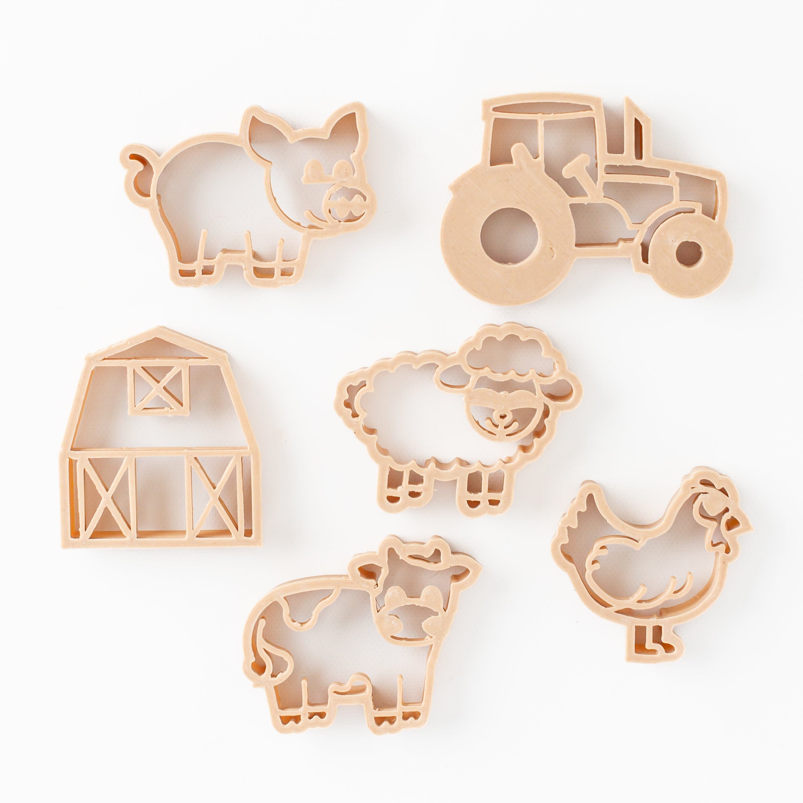 Mini Farm Animal Eco Cutter Set The Playful Peacock