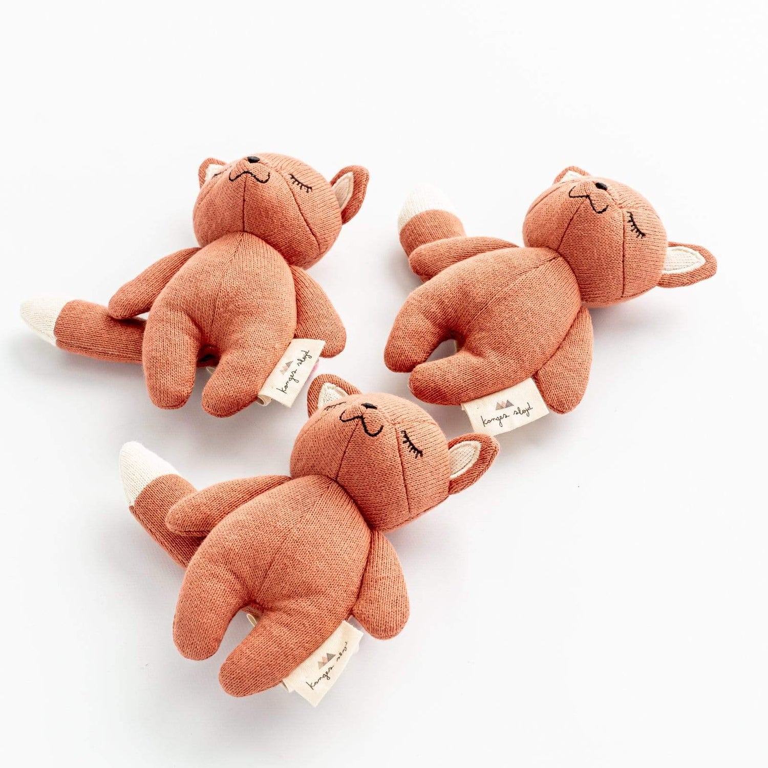Konges Slojd Rattles Mini Fox Rattle