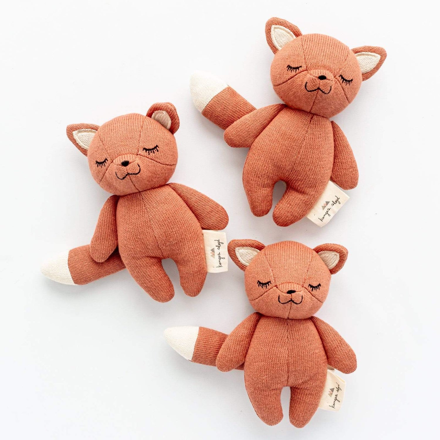 Konges Slojd Rattles Mini Fox Rattle