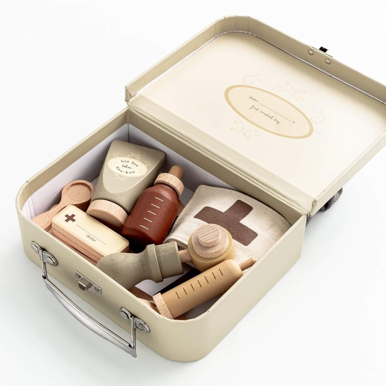 Konges Slojd Pretend Play Wooden Doctor Set