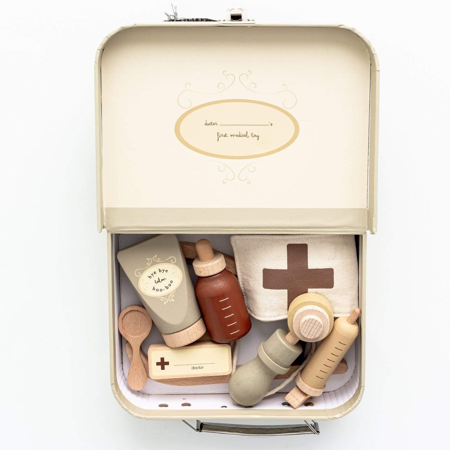 Konges Slojd Pretend Play Wooden Doctor Set