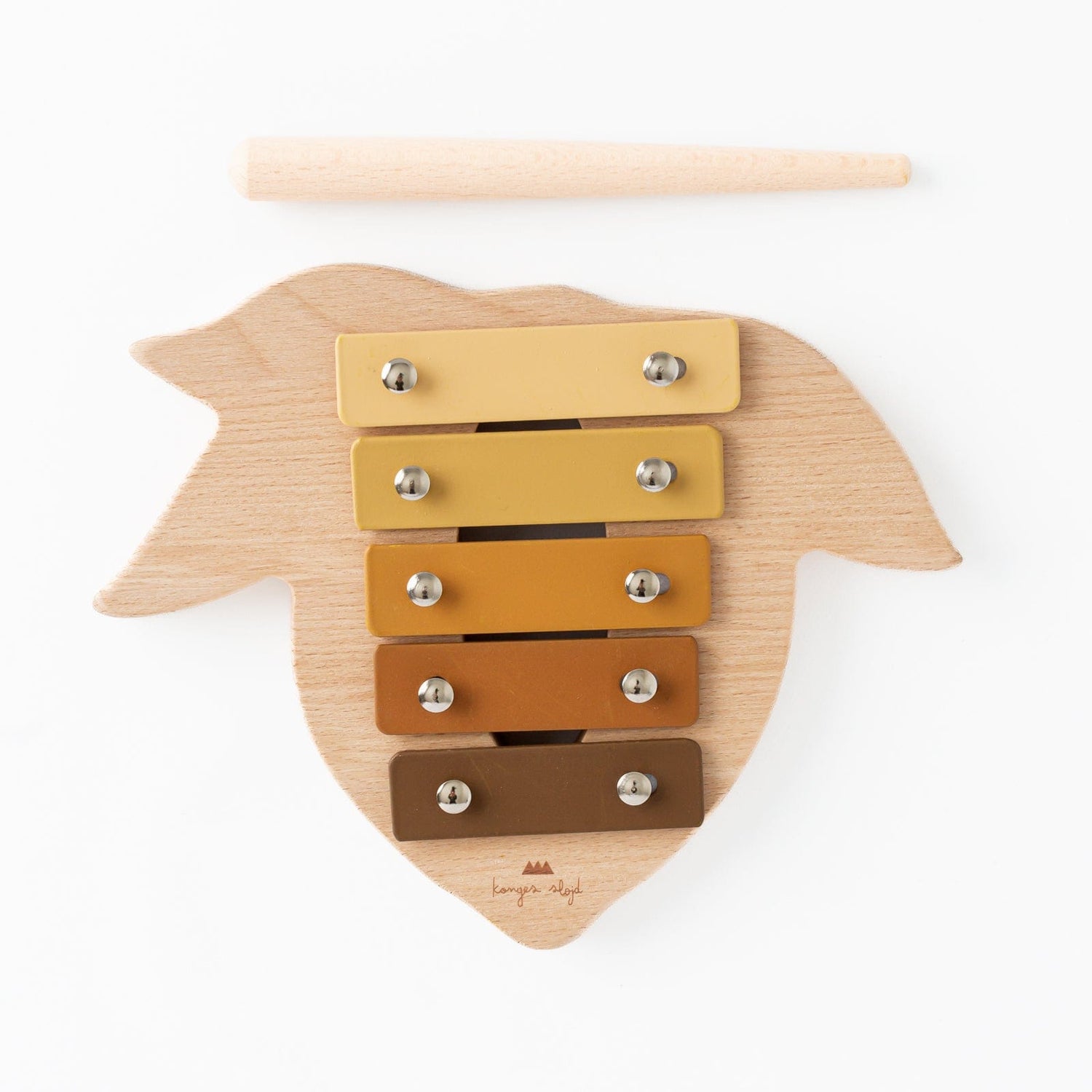 Konges Slojd Pretend Play Wooden Music Set (Lemon) Wooden Lemon Music Set | Konges Sløjd Music Set