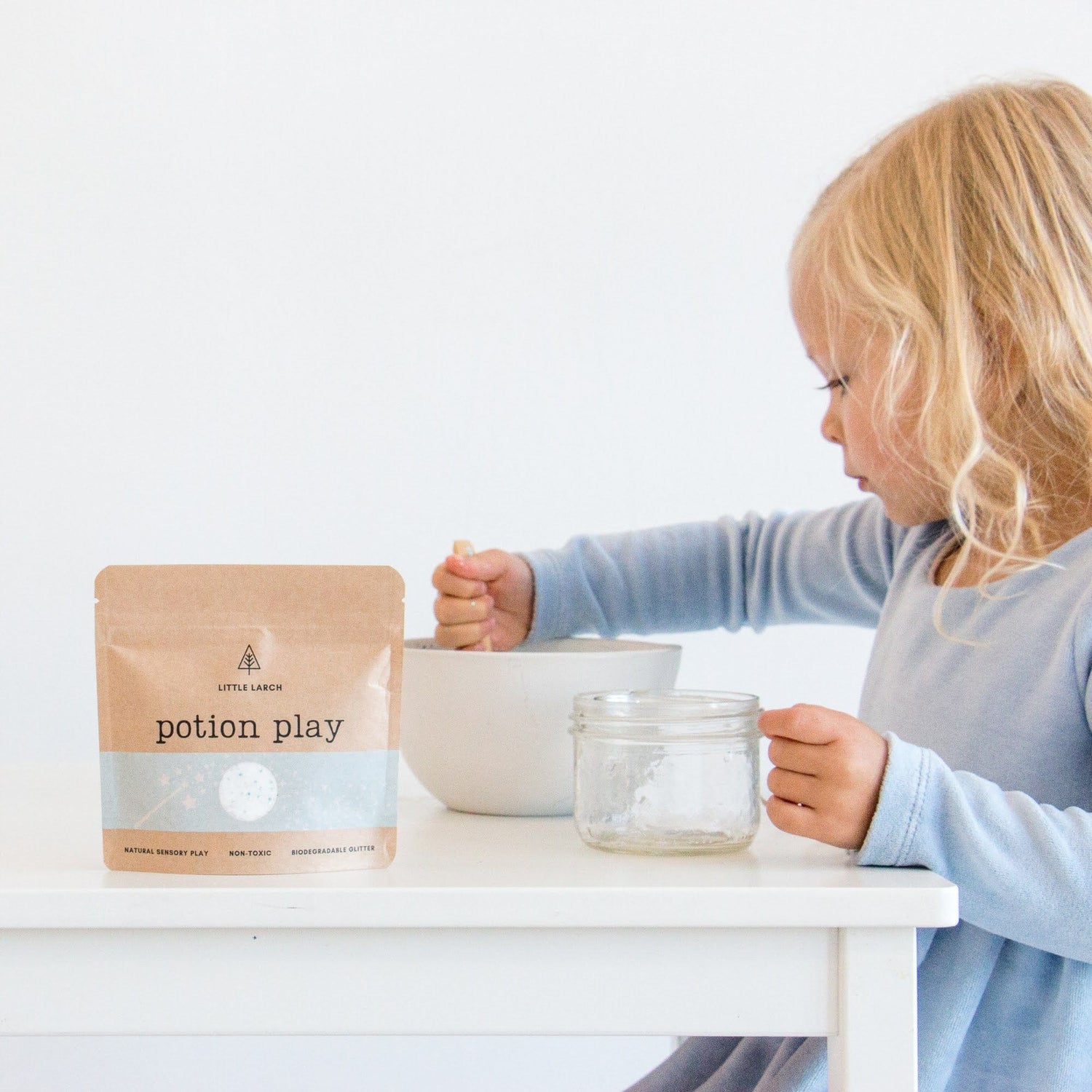 Little Larch Sensory Play Snow Potion (Made in Canada)