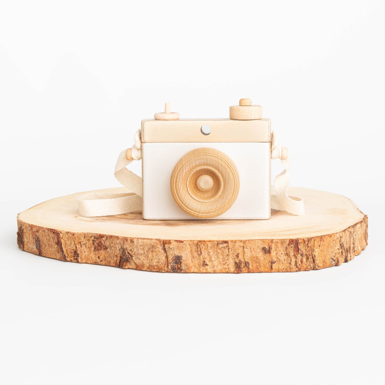 Little Rose & Co. Pretend Play Handmade Wooden Toy Camera