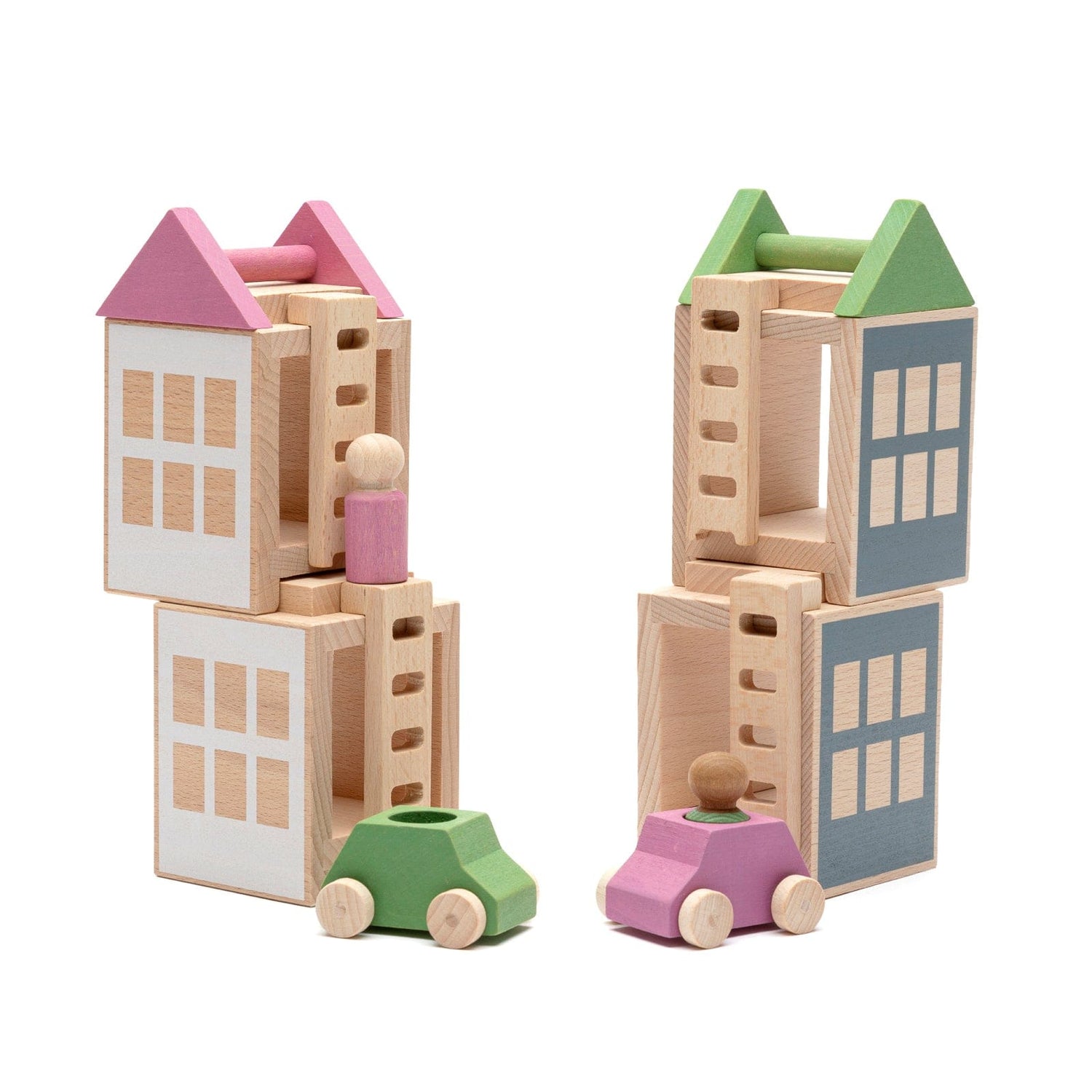 Lubulona Building & Stacking Lubulona Lubu Town Spring City Maxi Set