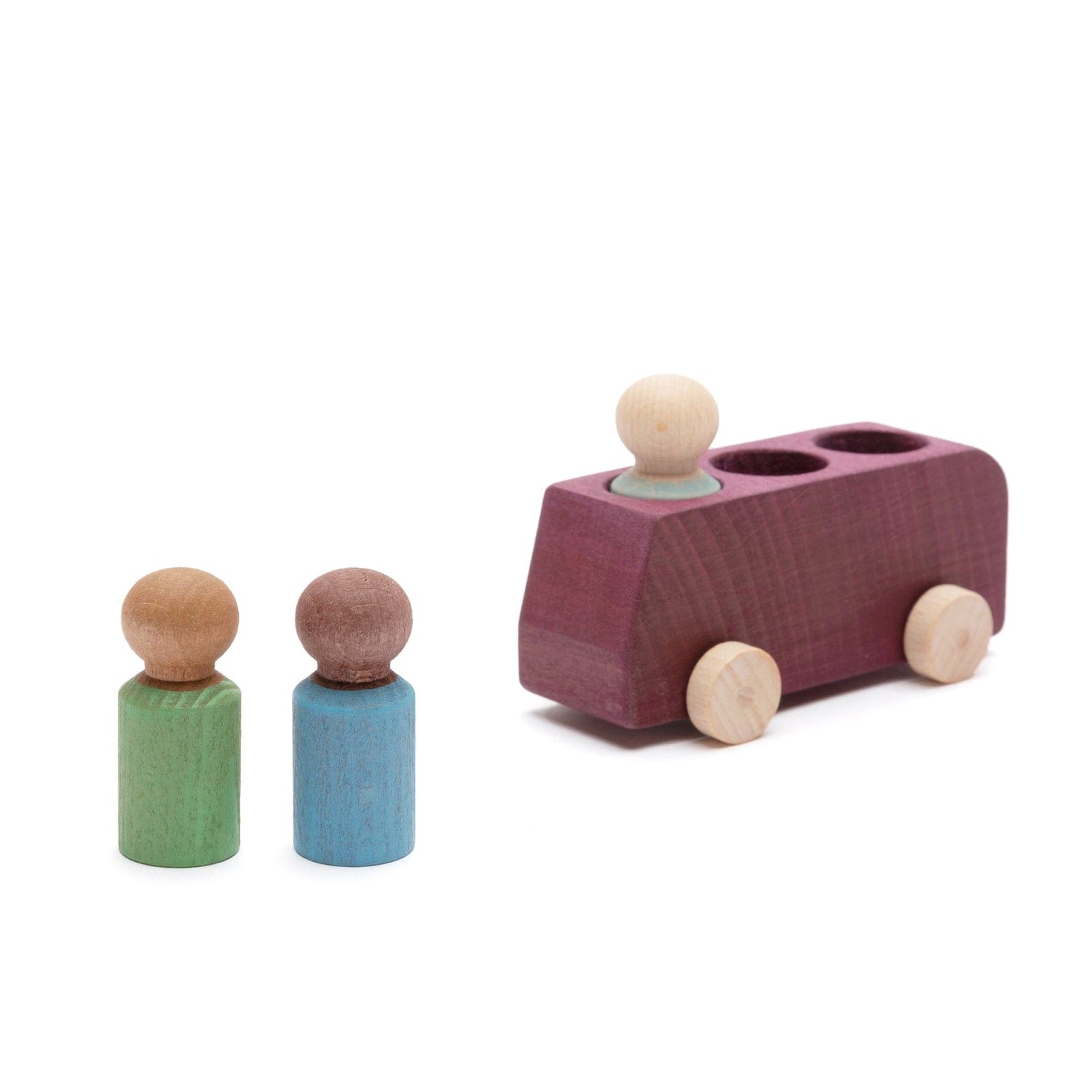 Lubulona Things That GO Lubulona Plum Bus with 3 Figures