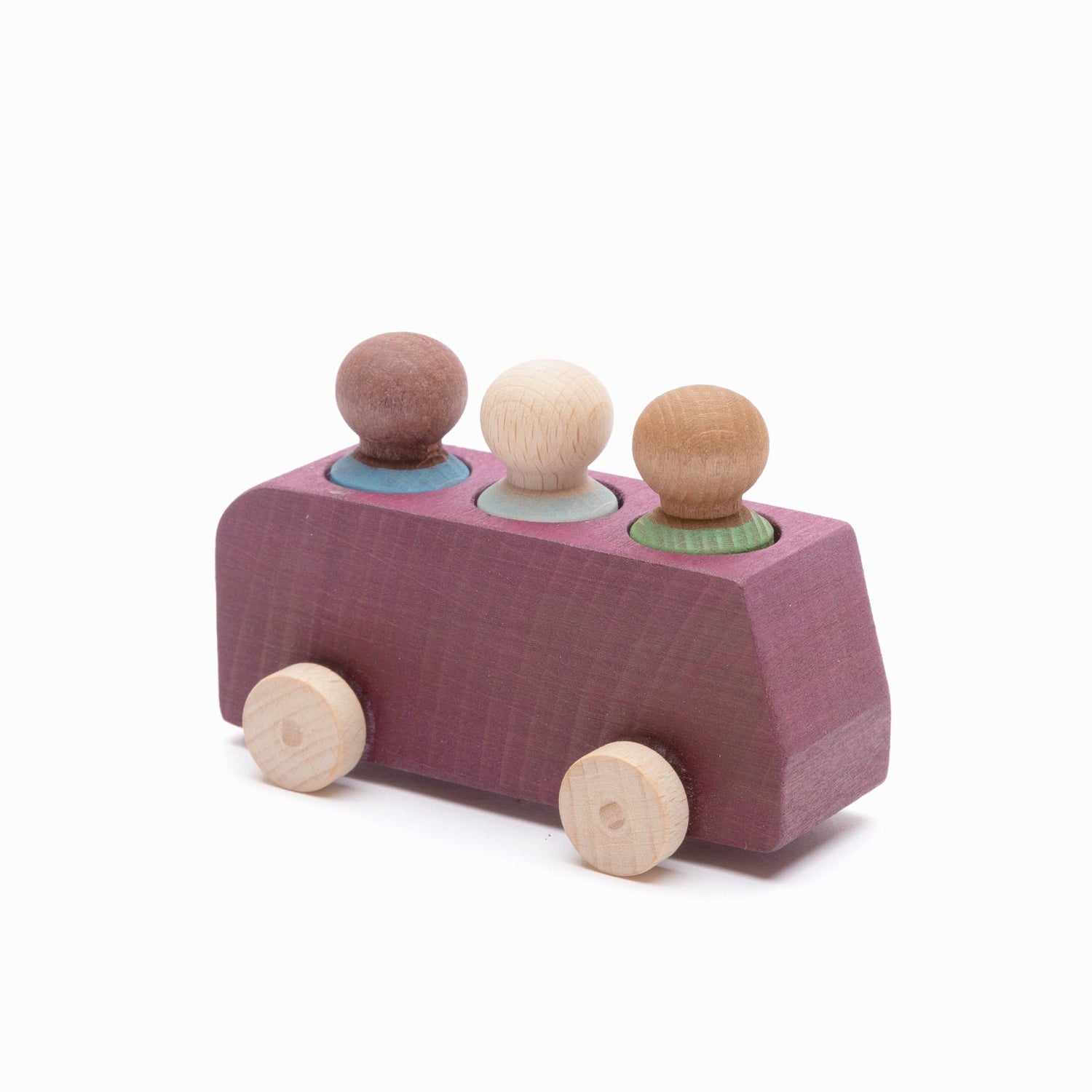 Lubulona Things That GO Lubulona Plum Bus with 3 Figures