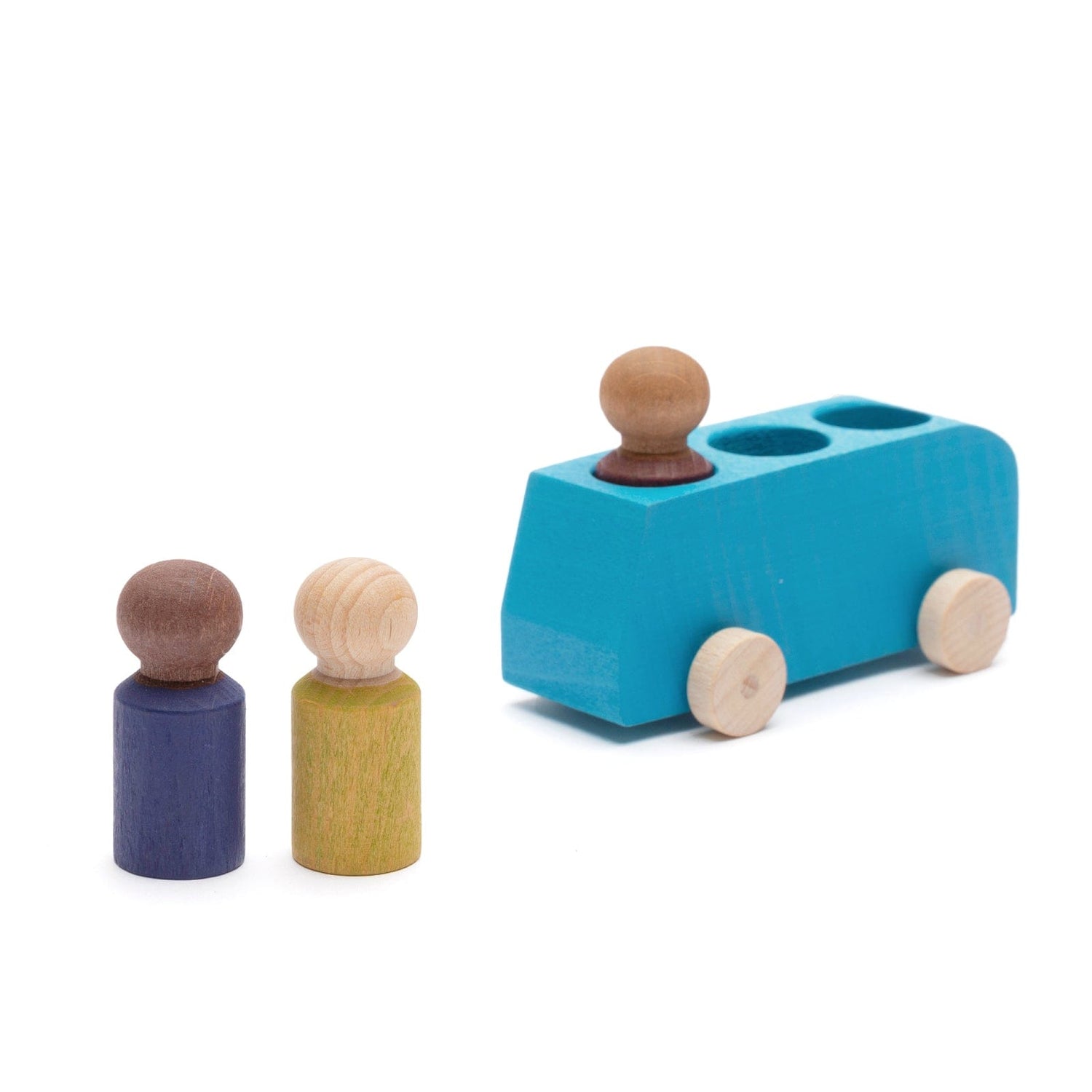 Lubulona Things That GO Lubulona Turquoise Bus with 3 Figures